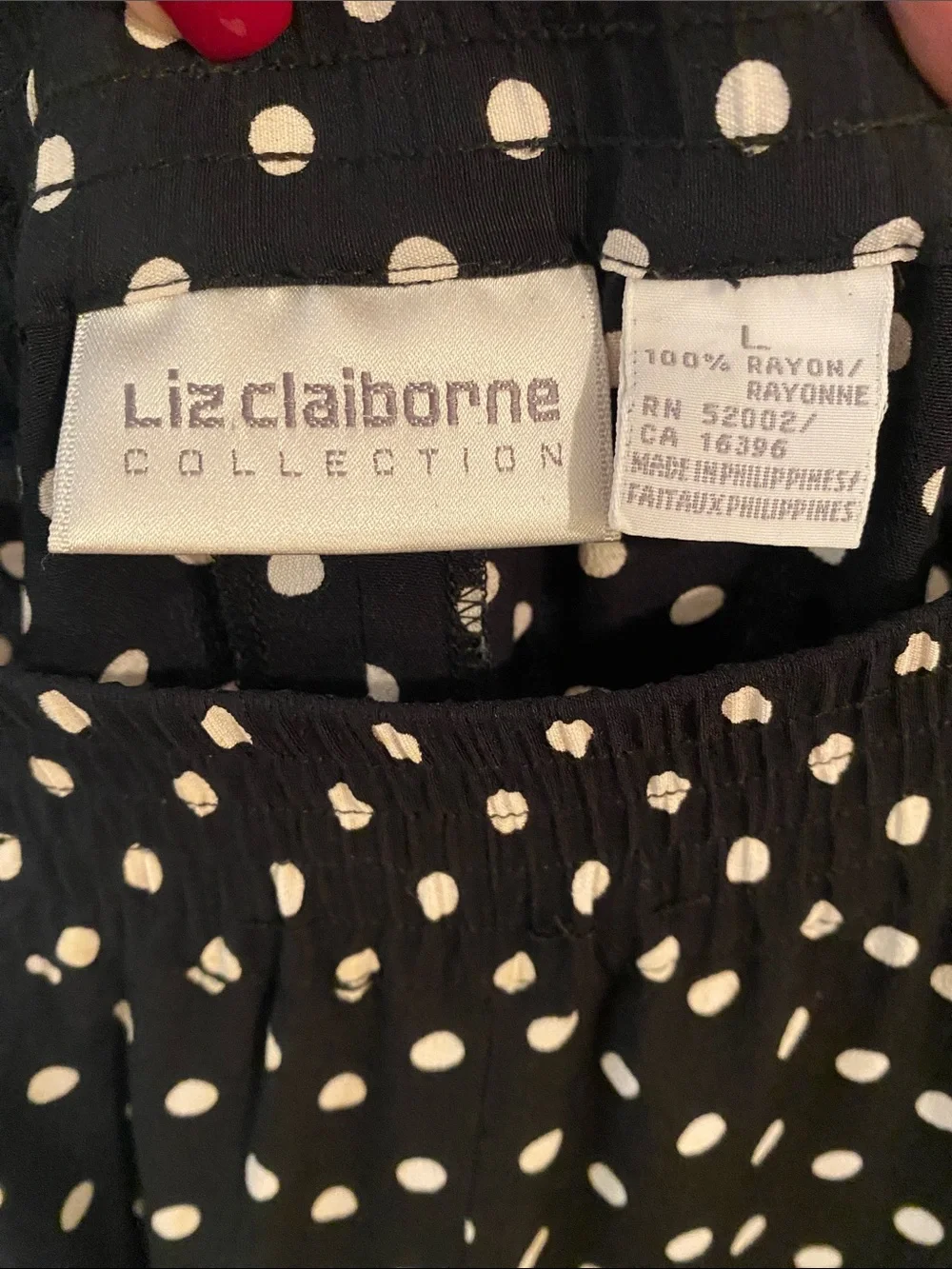 Liz Claiborne lightweight black